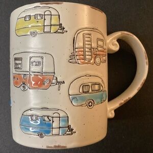 Spectrum Designz Campers Mugs Happy Trails, Enjoy The Journey, Happy Camper